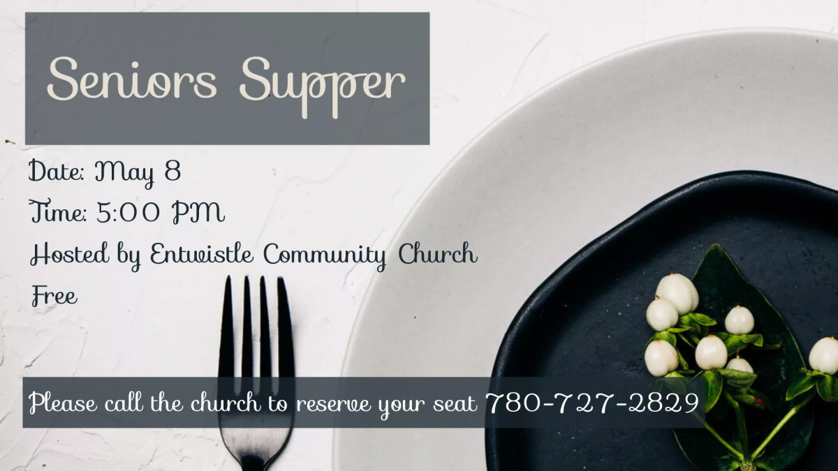 Seniors Supper