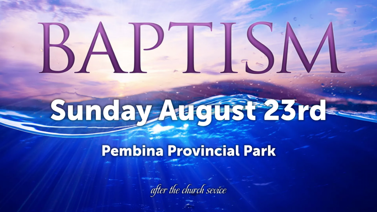 Baptism August 23