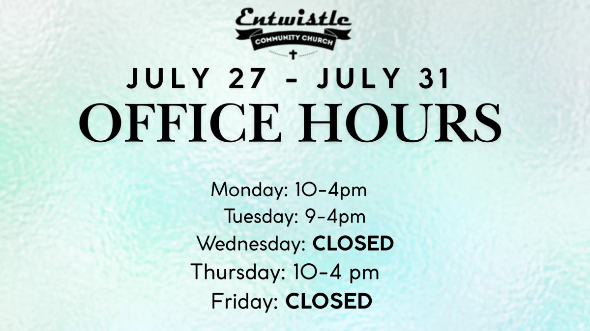 July 27-July 31 hours (1)