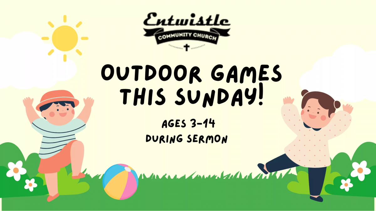 Outdoor game Newsletter slide