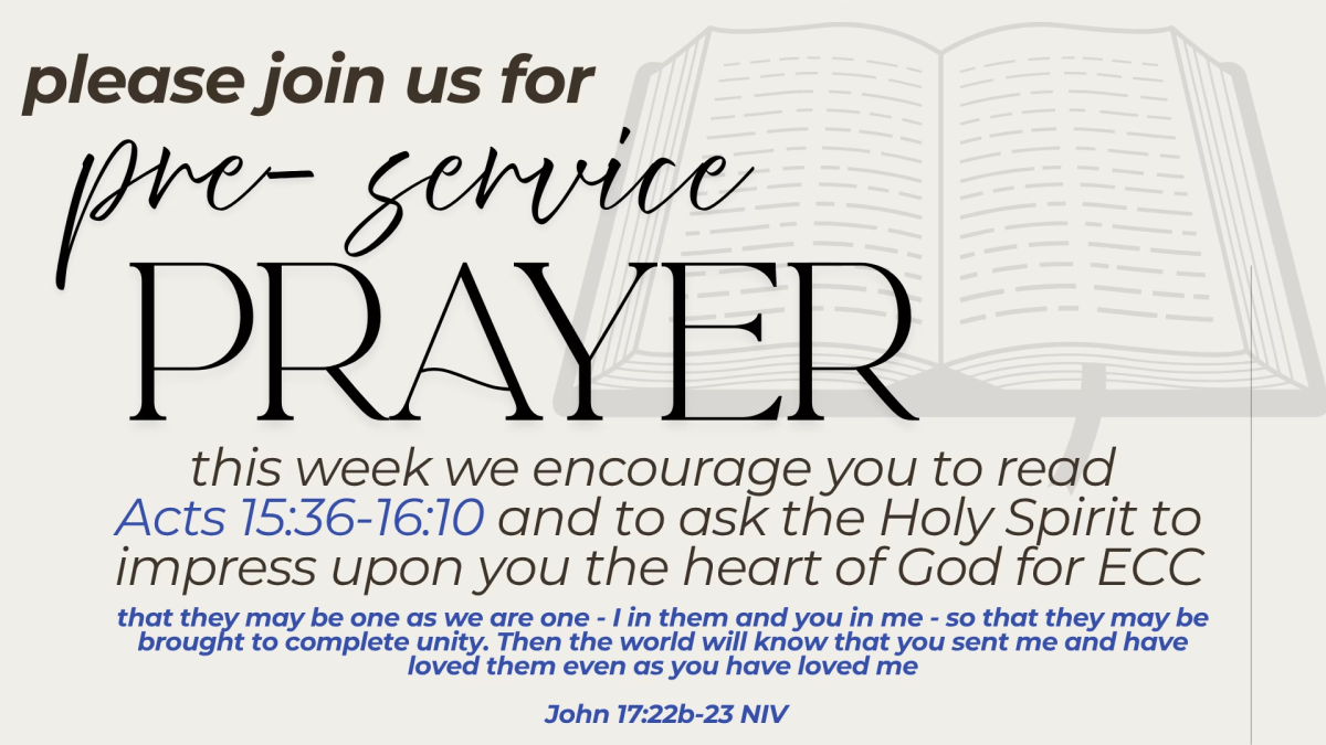 Pre Service Prayer Sept 17